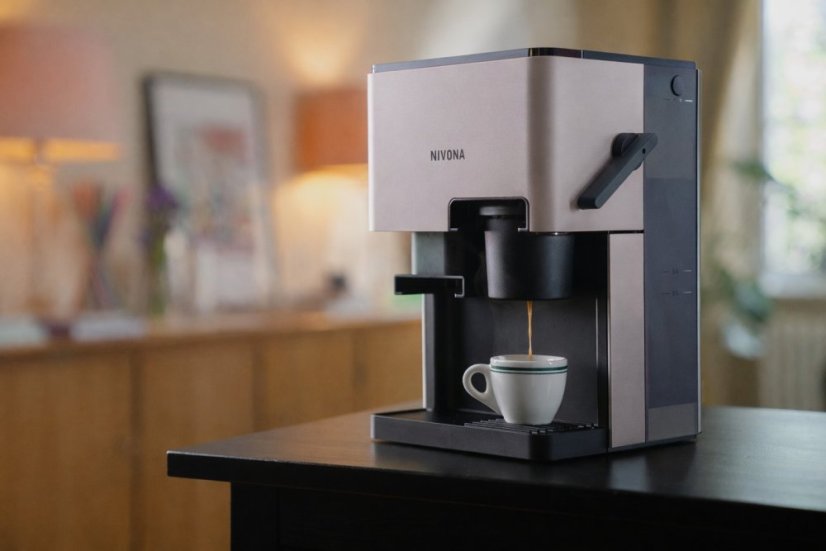 Poloautomatický kávovar NIVONA CUBE 4 LILAC GREY
